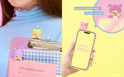HIPPERS Monchhichi COLORS: Wink Series U9