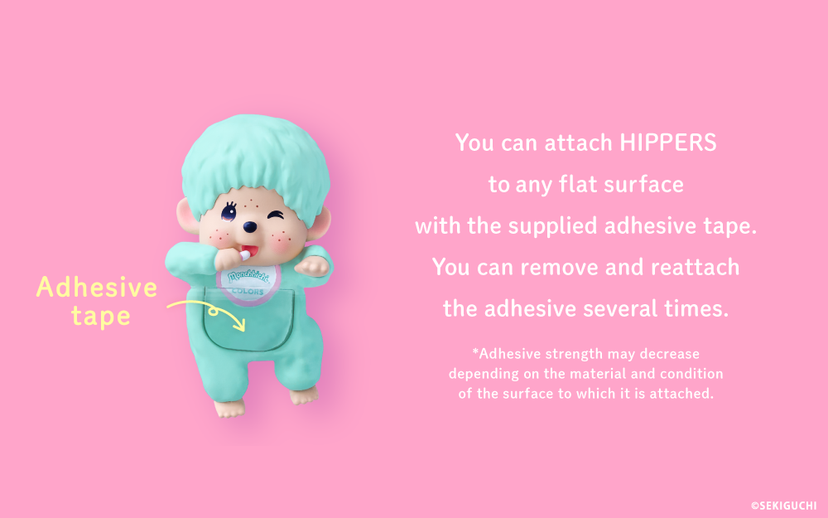 HIPPERS Monchhichi COLORS: Wink Series U9