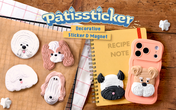 Pâtissticker Meringue Dogs Series (1 Piece)
