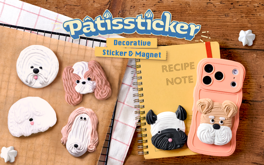 Pâtissticker Meringue Dogs Series K3